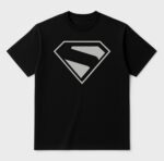 Oversize Fit Printed Short Sleeve T-shirt  "Superman" HOPE