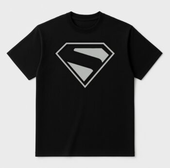 Oversize Fit Printed Short Sleeve T-shirt  "Superman" HOPE