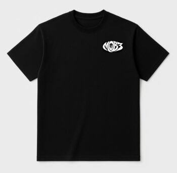 Oversize Fit Printed Short Sleeve T-shirt "MOBZ"