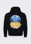 Printed Hoodie (Aliens Bulding Egyptian Pyramids)
